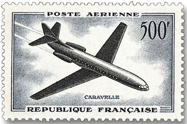 Timbre poste aérienne de France N°6c coin daté neuf** SUP
