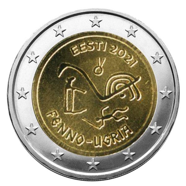 2 Euro Commemorative 2020 Estonie Peuples Finno Ougriens