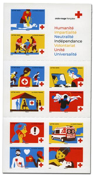Carnet Croix Rouge n°2032 Timbres neufs ** Année 1983 chez philarama37